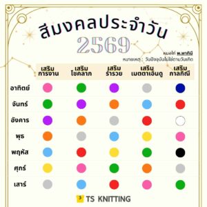 สีเสื้อมงคลหมอไก่